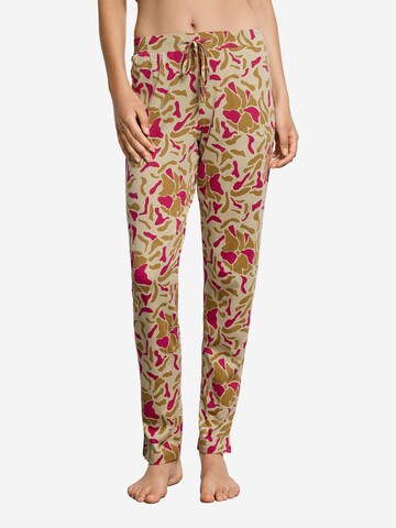 Hanro Pyjamahose ' Sleep & Lounge ' in Beige: Vorderseite