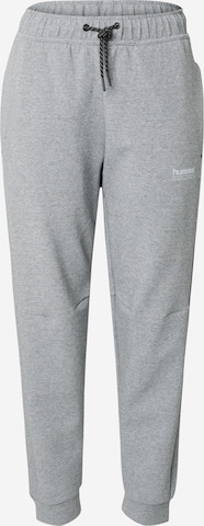 Hummel Sportsbukser 'Tech Fleece' i grå: forside