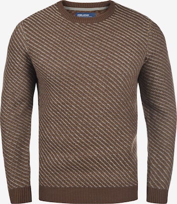 BLEND Sweater 'Calisto' in Brown: front