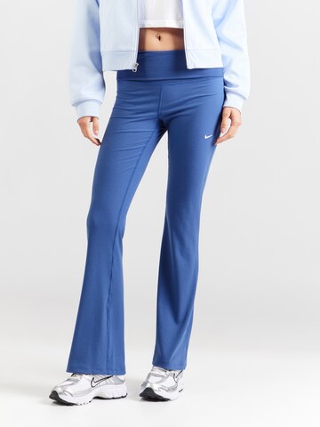 Nike Sportswear Flared Leggings 'CHILL' in Blau: Vorderseite