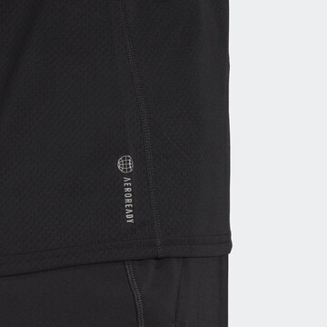 T-shirt fonctionnel 'Run Icons' ADIDAS PERFORMANCE en noir
