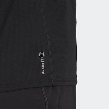 ADIDAS SPORTSWEAR Performance Shirt 'Run Icons ' in Black