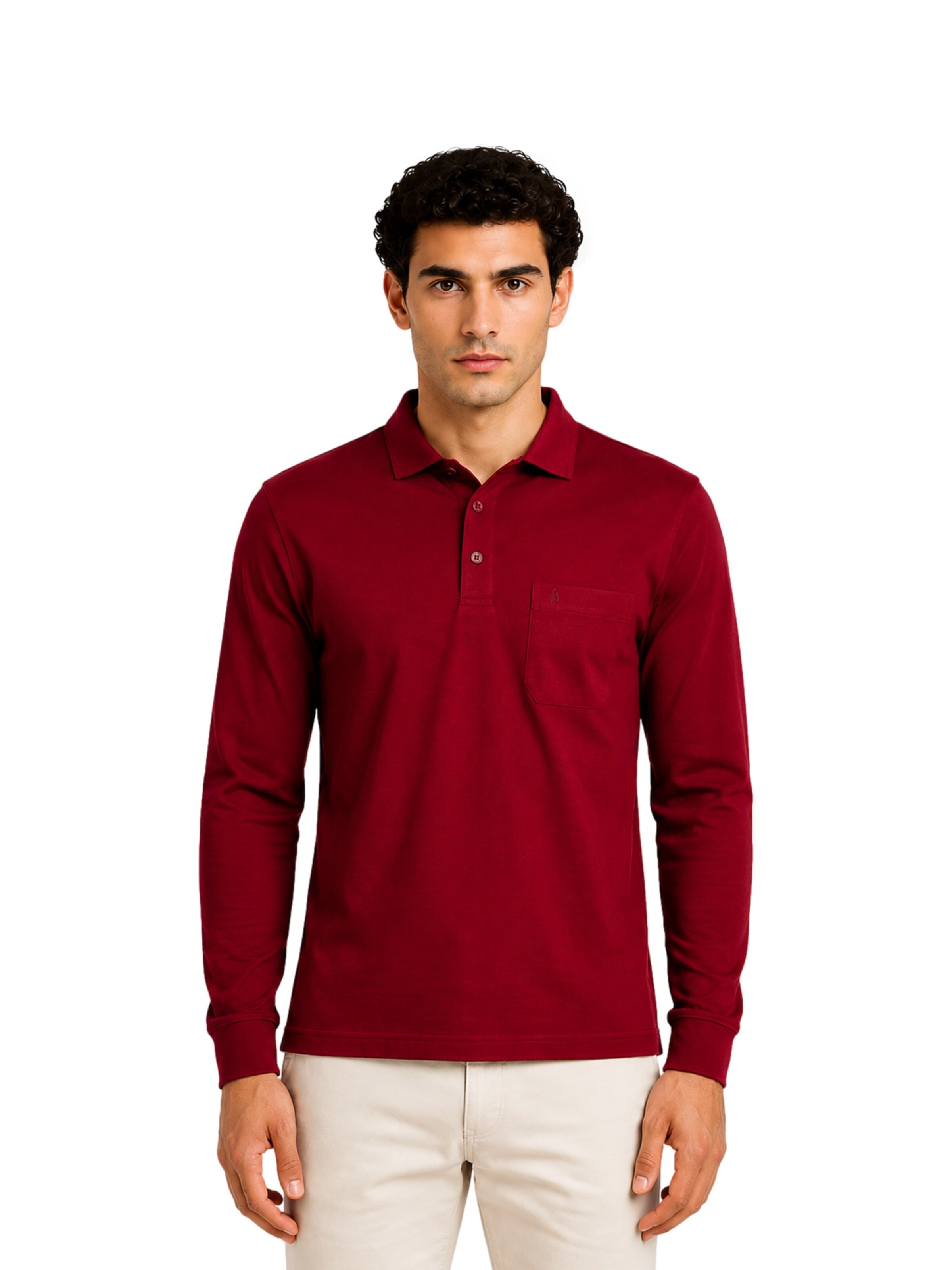 T-Shirt Ragman en rouge : devant