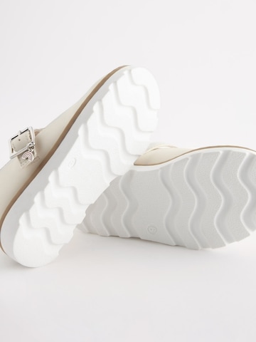 Next Ballet Flats in White