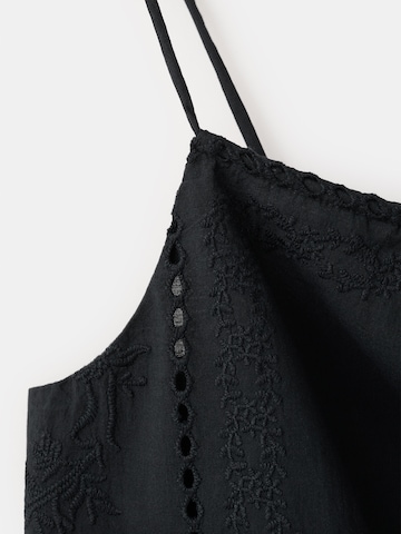 MANGO - Top 'SHOLA' en negro