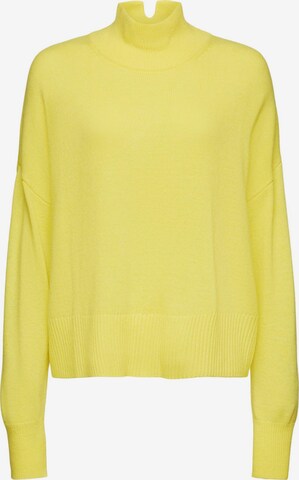 Pull-over ESPRIT en jaune : devant