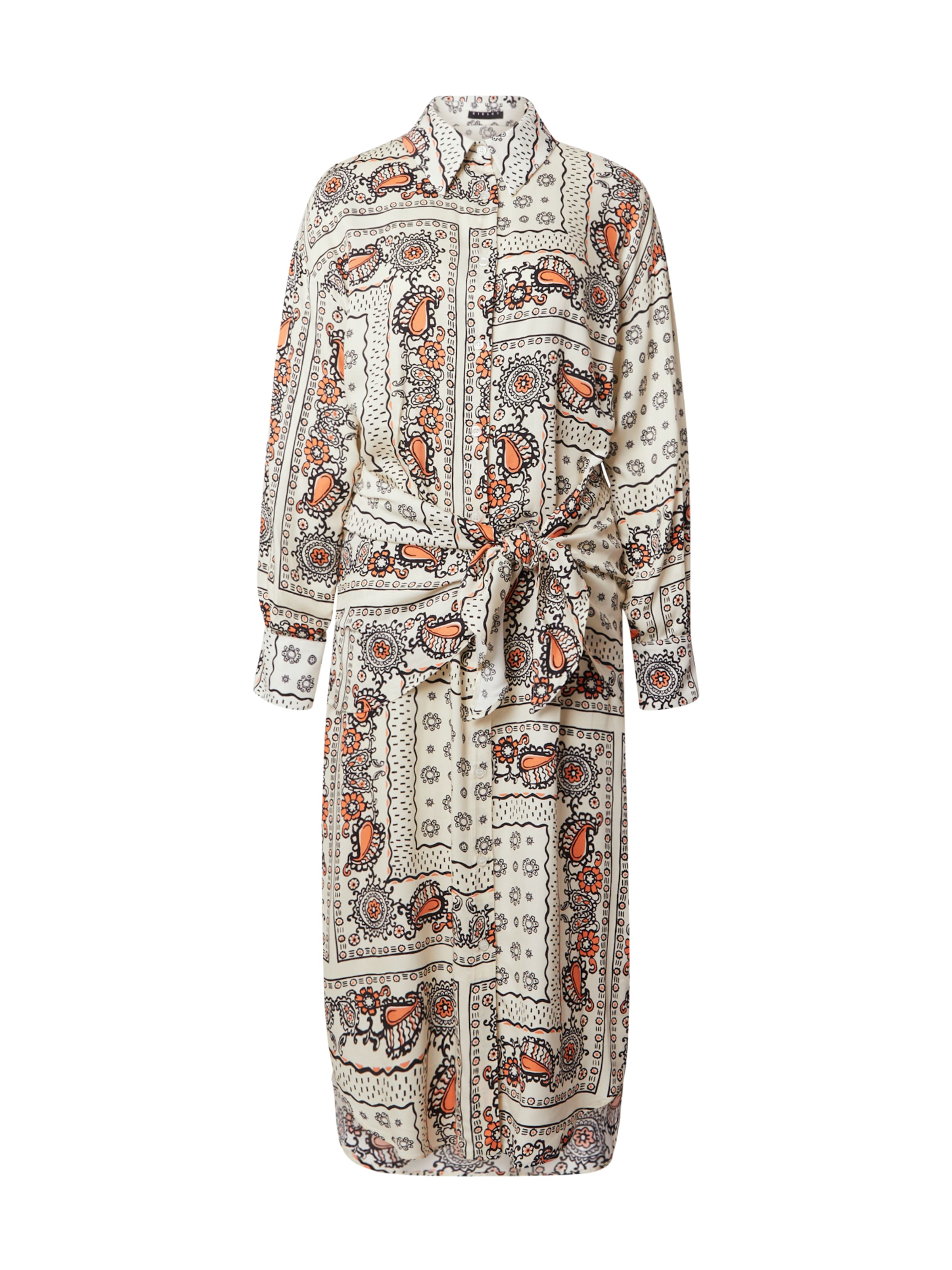 Sisley Рокля тип риза в пъстро: отпред