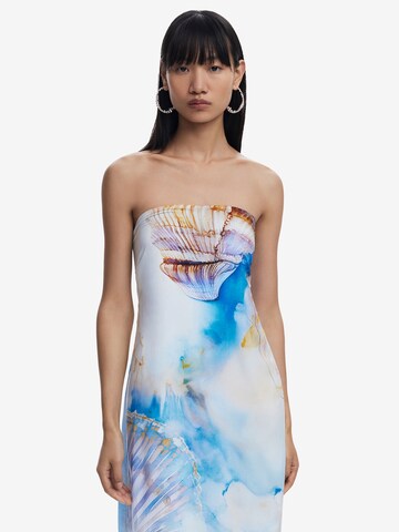Desigual - Vestido de verão em azul