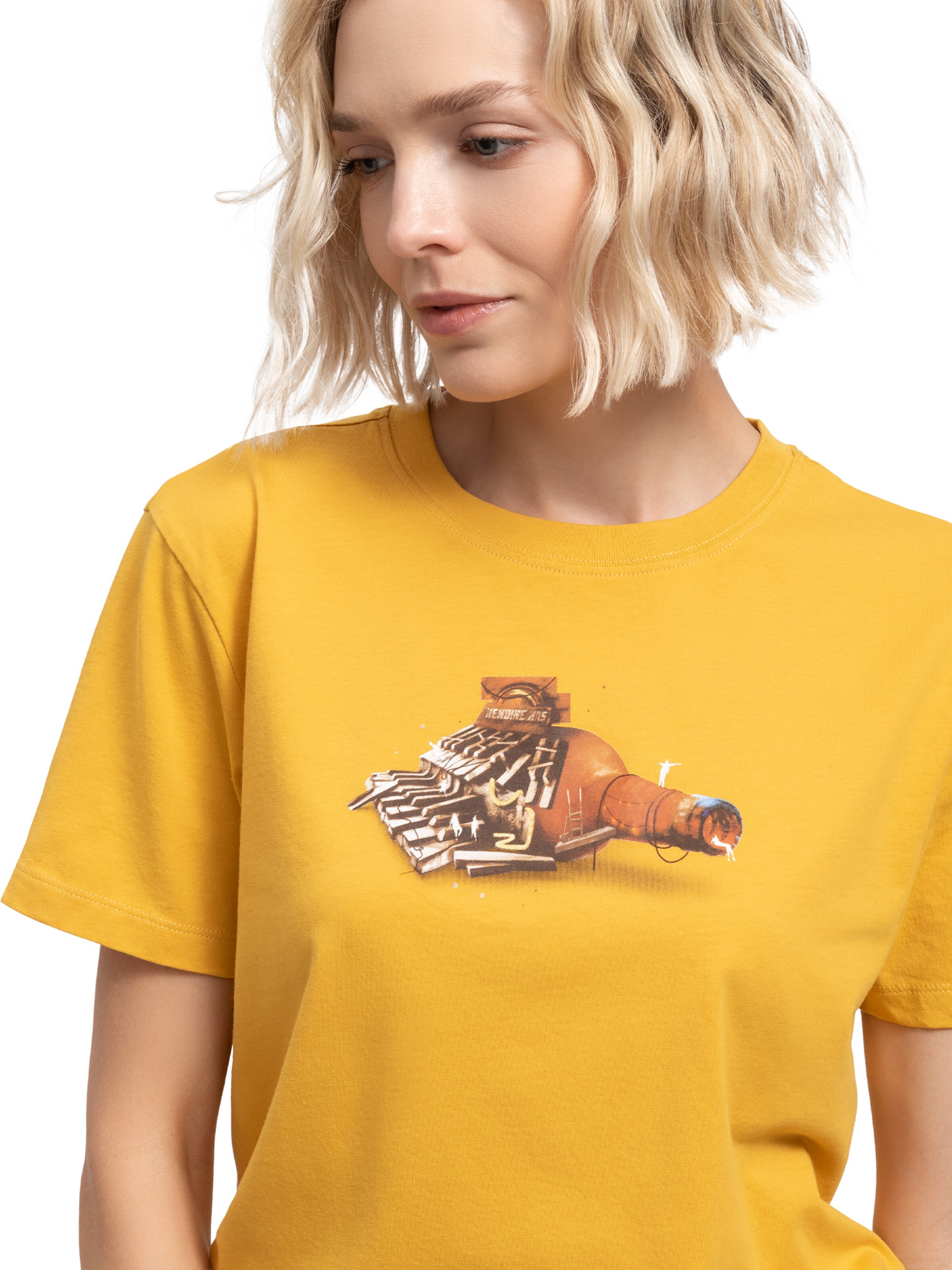 Maglietta 'Nigoma' di Kaft in giallo