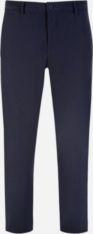 Alberto Regular Broek in Blauw: voorkant