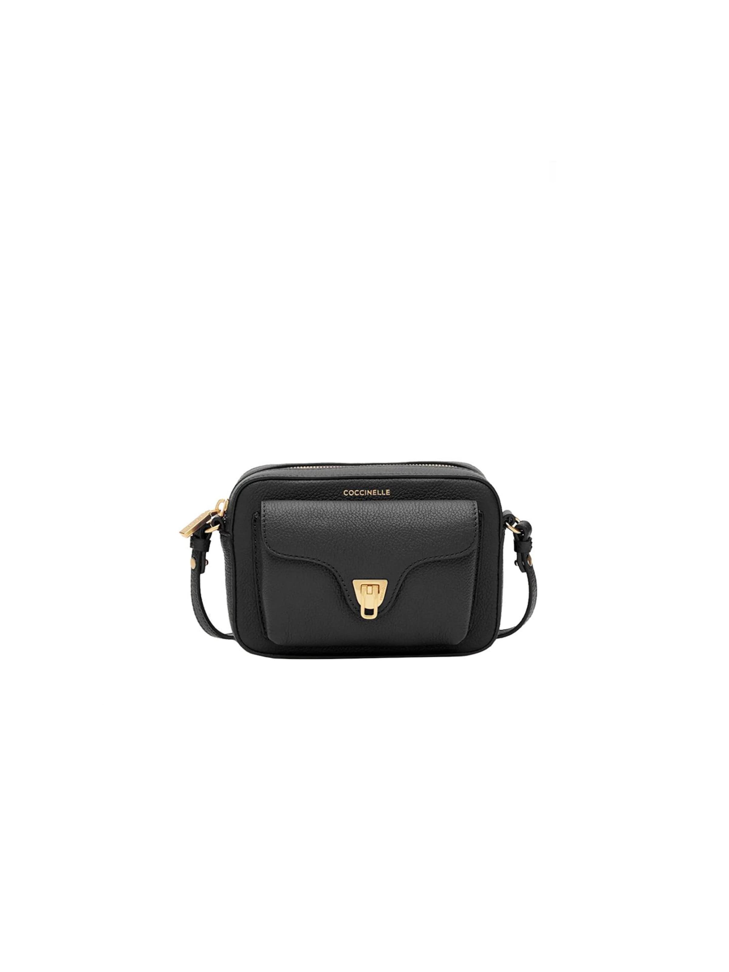 Coccinelle Crossbody Bag 'Coccinelle Beat Soft Handbag Grained Leather' in Black: front