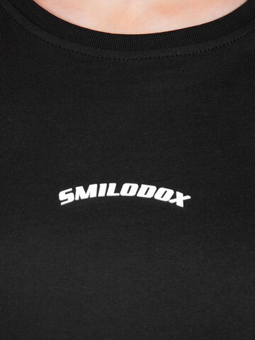 Smilodox Oversized shirt 'Benetta' in Zwart