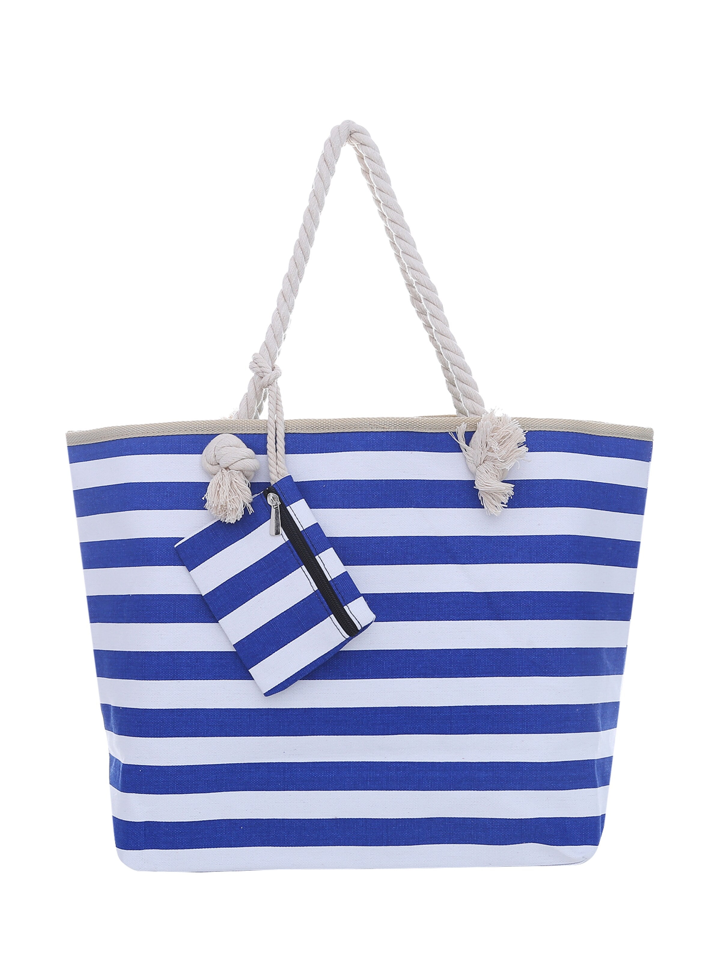 DonDon Beach Bag in Blue: front