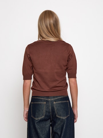 minus Top 'Milla' in Brown
