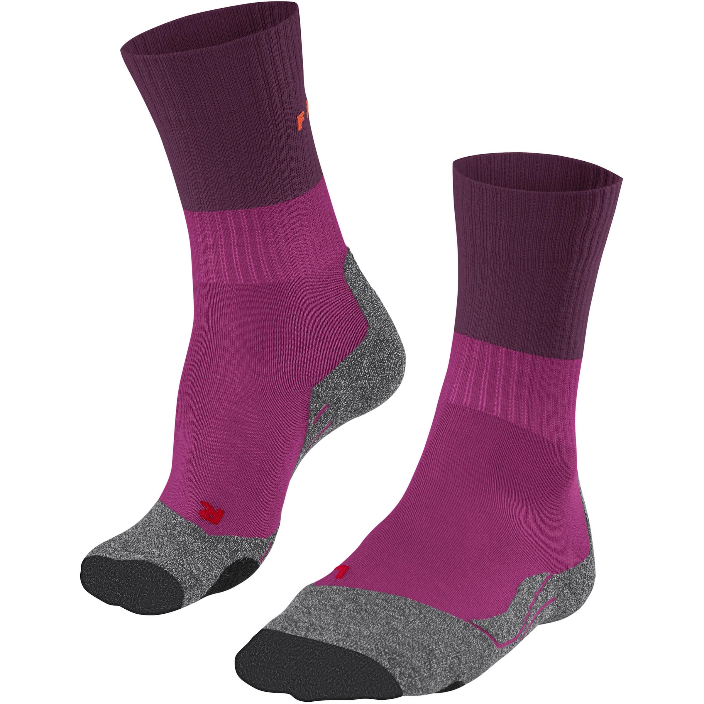 FALKE Athletic Socks 'TK2 Explore' in Pink: front