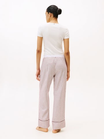 TOMMY HILFIGER Pyjamahose in Rot