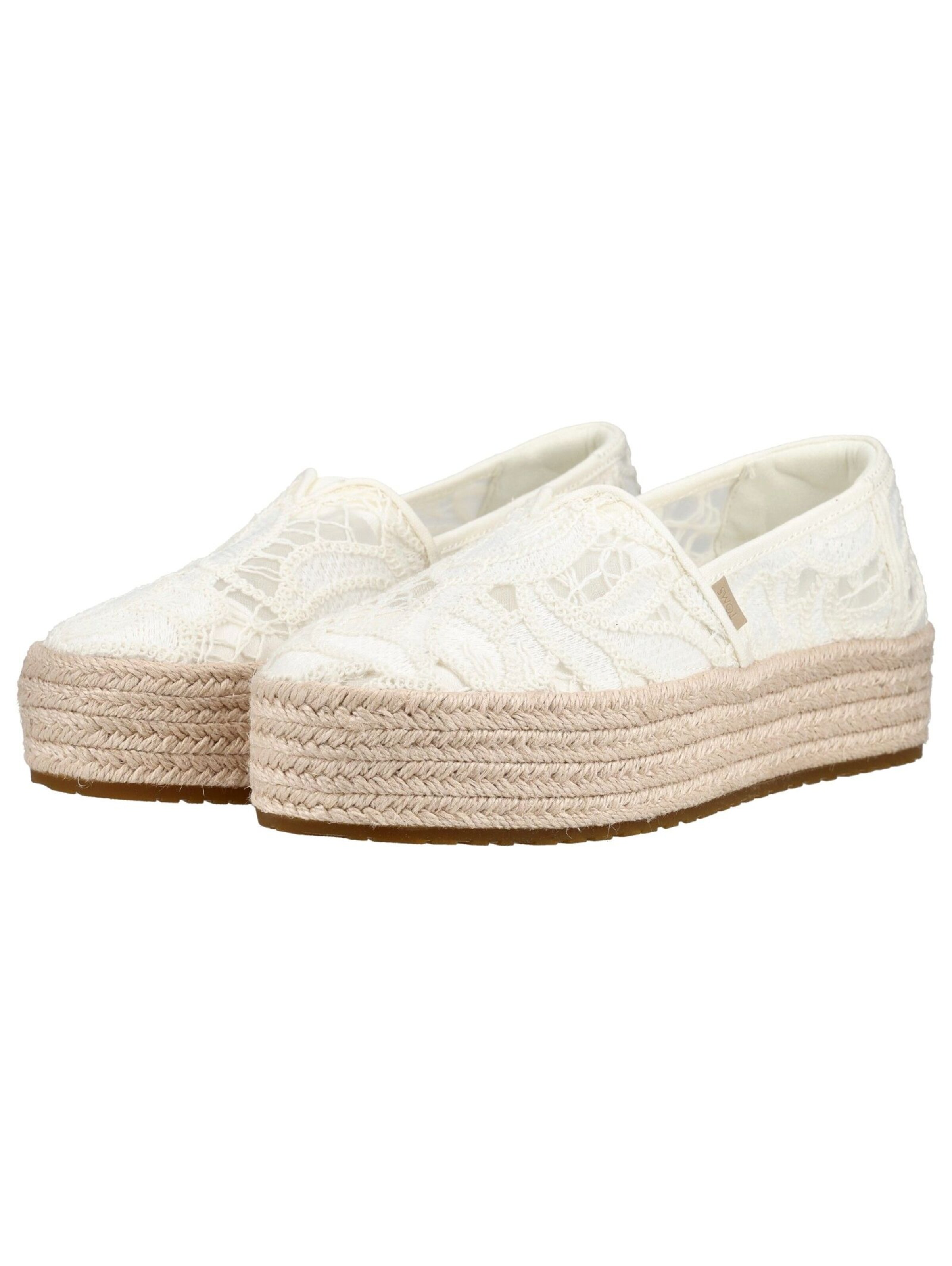TOMS Espadrilles 'Valencia' in Beige