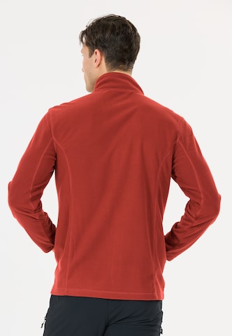 Whistler Athletic fleece jacket 'Romark' in Red