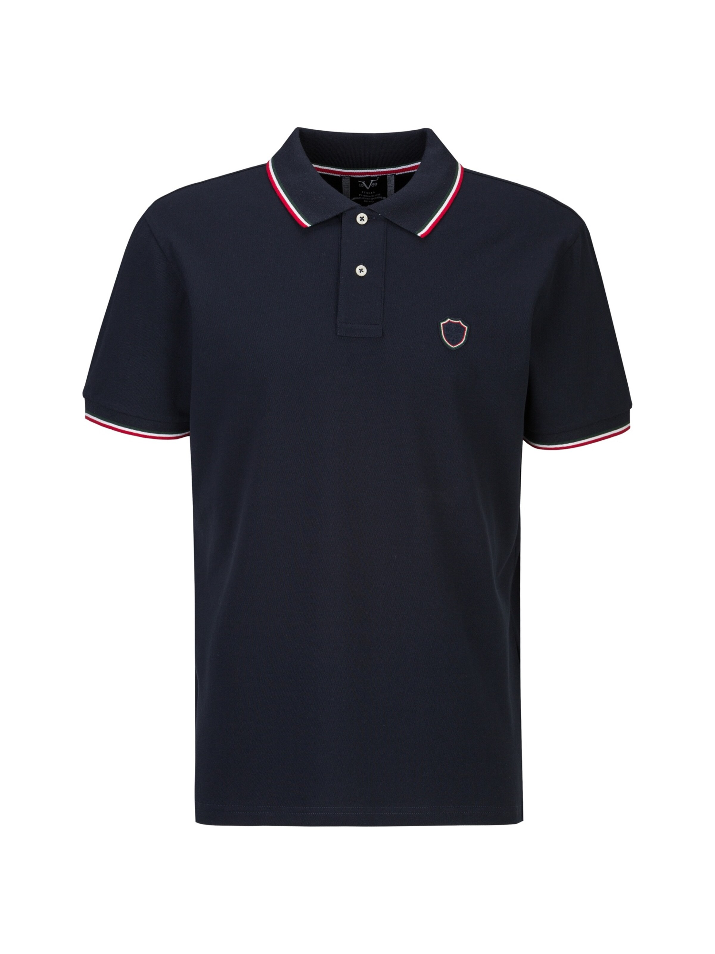 19V69 ITALIA Shirt 'Emilio' in Blue: front