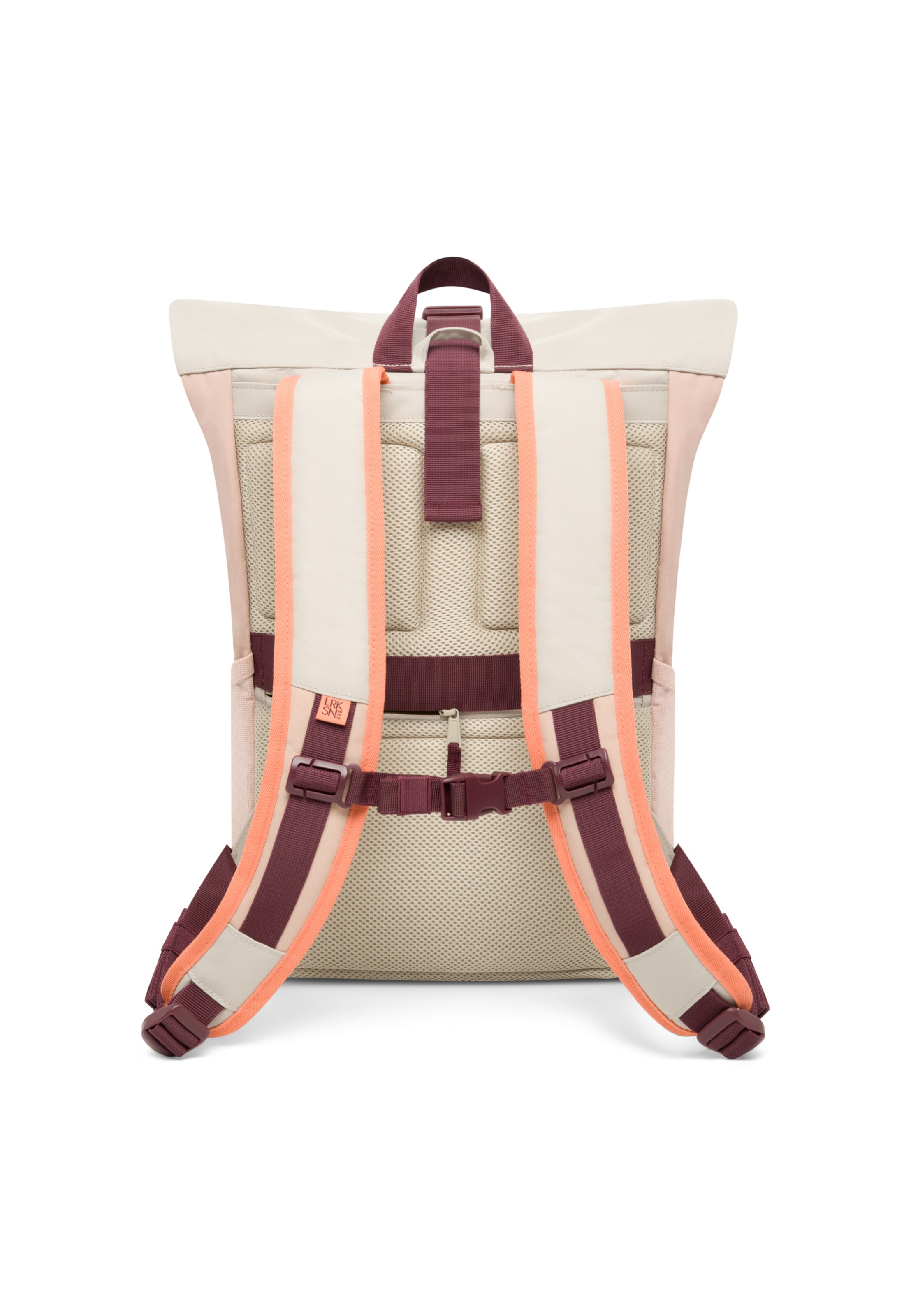 Zaino 'No 4' di LARKSON in beige: dietro
