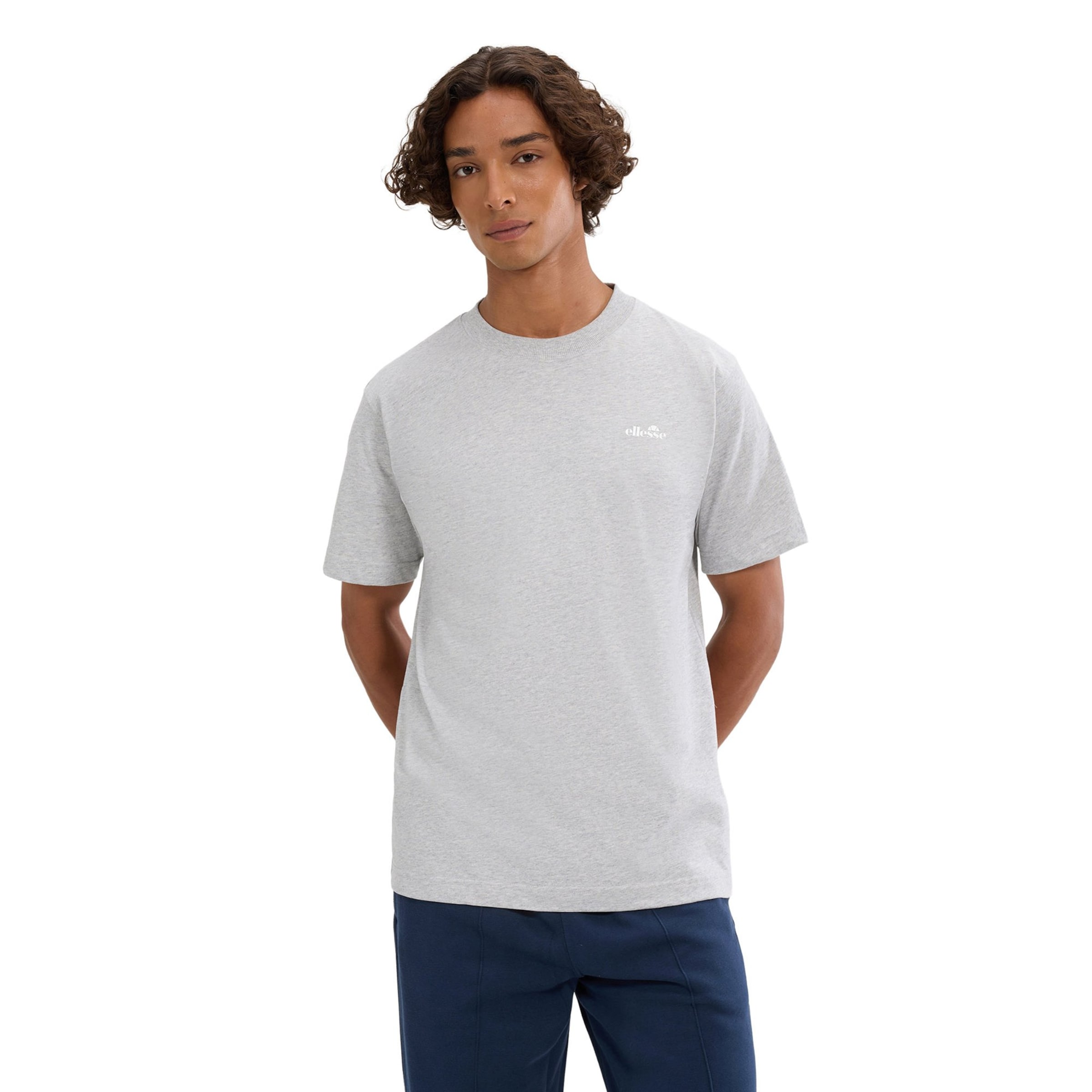 ELLESSE Shirt in Grijs: voorkant