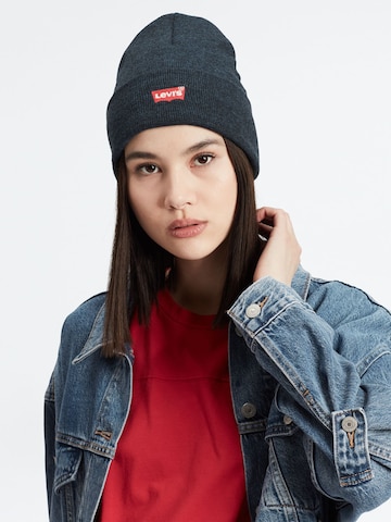 Berretto di LEVI'S ® in blu: frontale