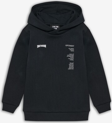 SOMETIME SOON Sweatshirt in Black: front