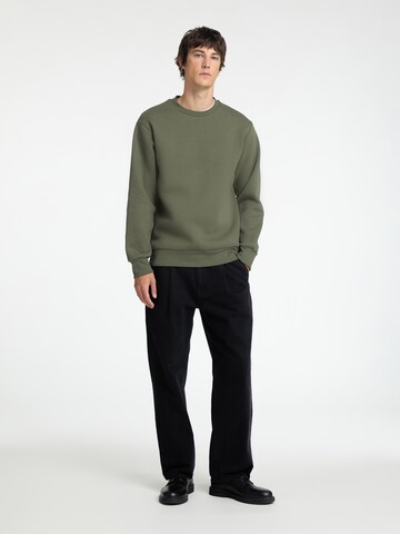 SELECTED HOMME Sweatshirt 'SLHDAN' in Grün