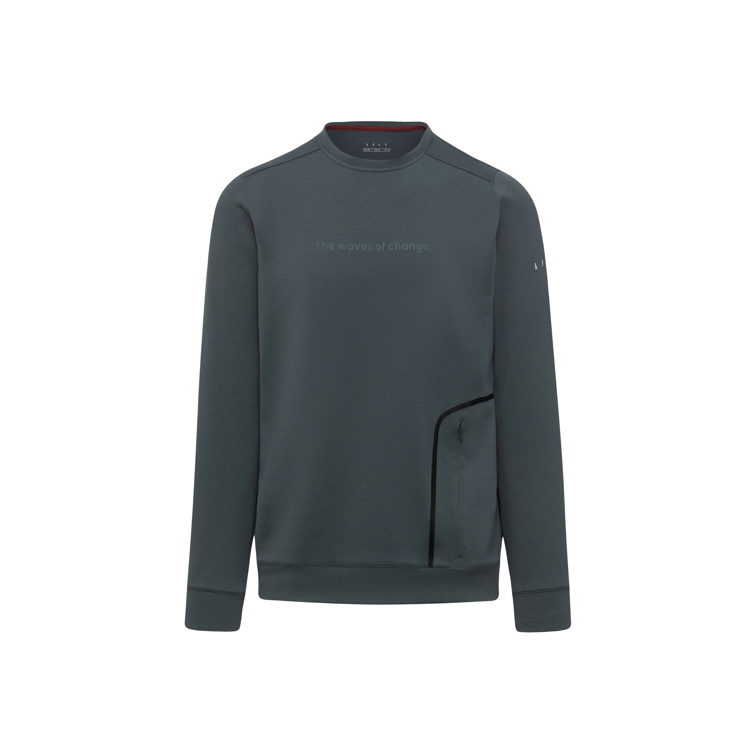 Born Living Yoga Sports sweatshirt 'Yangtse' in Blue: front