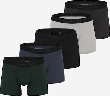 mėlyna Abercrombie & Fitch Boxer trumpikės: priekis