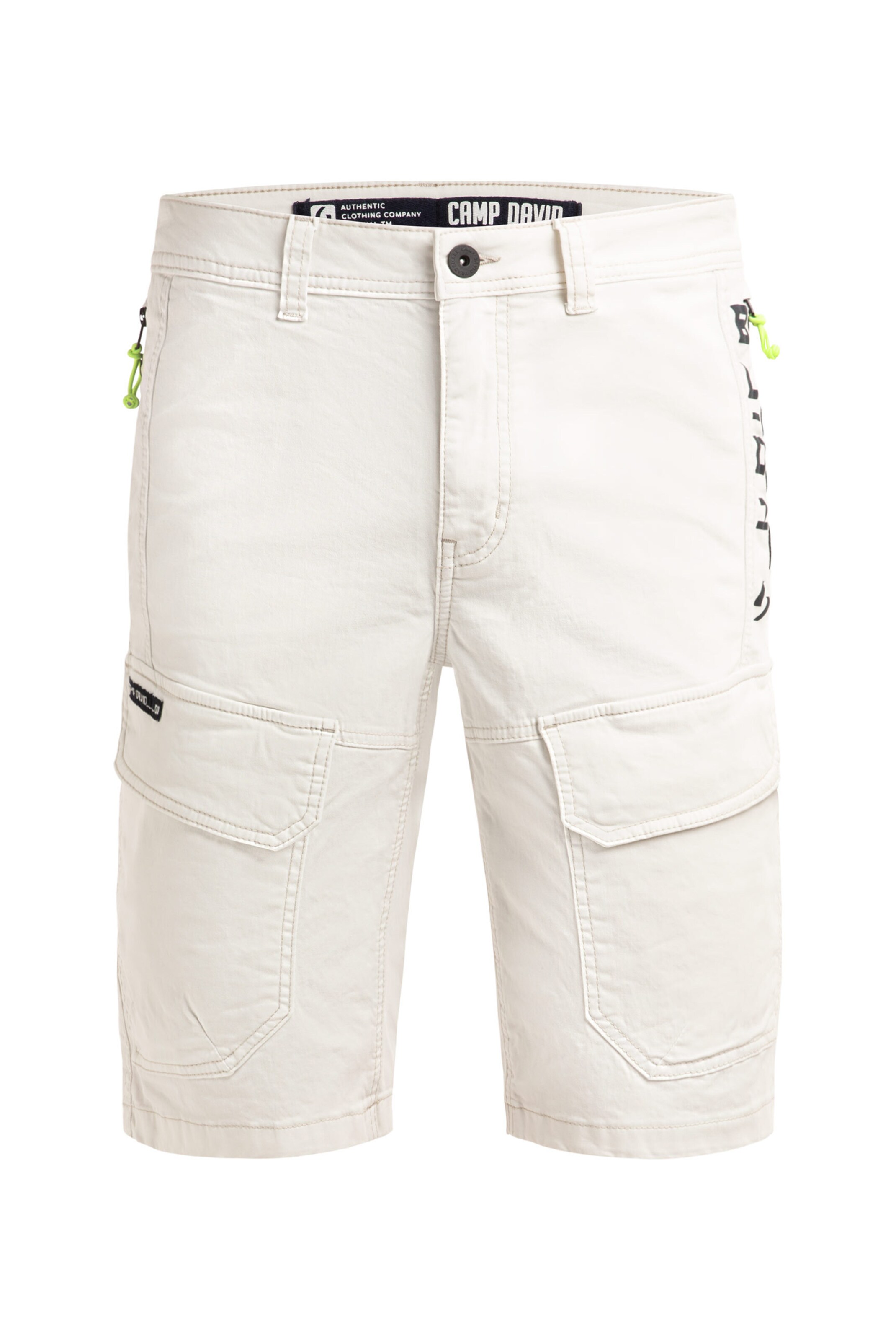 CAMP DAVID Regular Pants in Beige: front