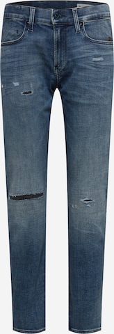 G-Star RAW Skinny Jeans 'Revend' in Blauw: voorkant