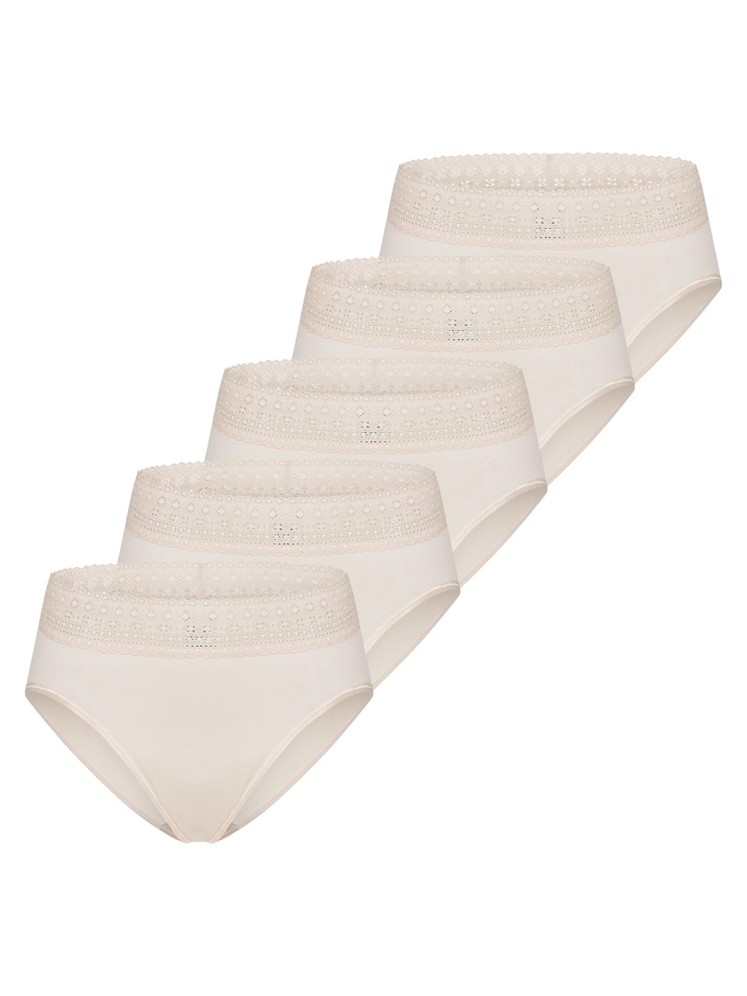 Mey Panty 'Modal Lace' in Beige: front