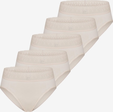 Mey Panty 'Modal Lace' in Beige: front
