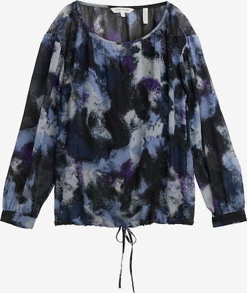 TOM TAILOR Blouse in Blauw: voorkant