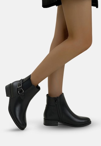 Elara Chelsea Boots i sort