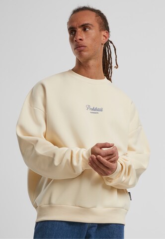 Prohibited Sweatshirt in Beige: front