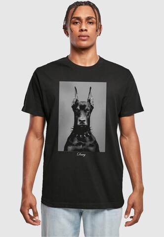 Mister Tee Shirt 'Dawg' in Schwarz: predná strana