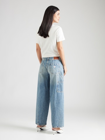 GUESS JEANS Barrel Džíny 'CARPENTER' – modrá