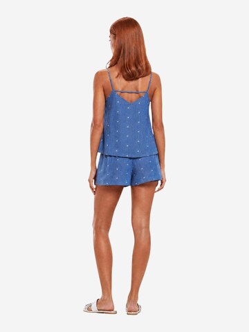regular Pantaloni 'ONLNOVA AZURE TALIA SHORTS WVN 15370342' di ONLY in blu