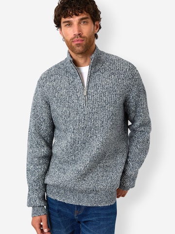 Threadbare Troyer 'Condor' in Blau: Vorderseite