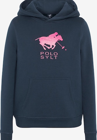 Polo Sylt Sweatshirt in Blue: front