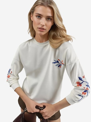 Felpa 'Sweatshirts' di Lady Bersan in marrone: frontale