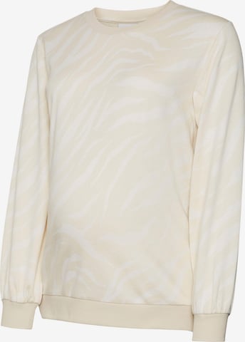 MAMALICIOUS Shirt in Beige: predná strana