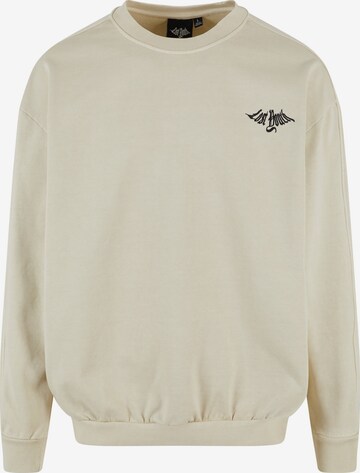 Sweat-shirt 'Terry Classic' Lost Youth en beige : devant