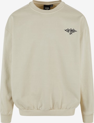 Lost Youth Sweatshirt 'Terry Classic' i beige: framsida