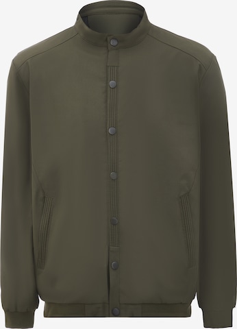 baradello Between-Season Jacket in Green: front