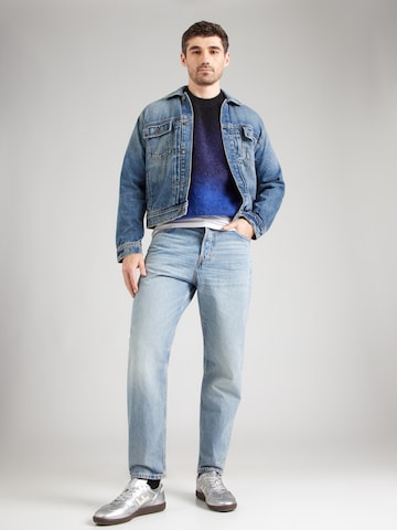 Tapered Jeans 'Ray' de la WEEKDAY pe albastru