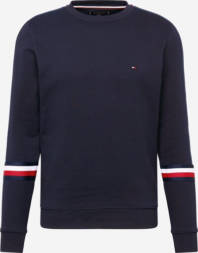 TOMMY HILFIGER Sweatshirt in dunkelblau / rot / weiß, Produktansicht