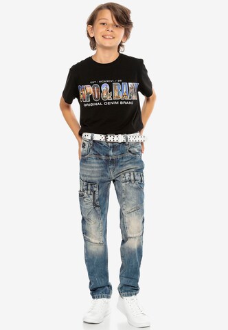 CIPO & BAXX Regular Jeans in Blauw